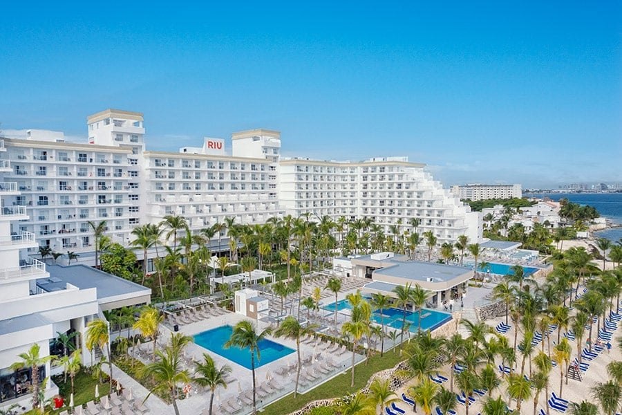 Vista de Riu Caribe All Inclusive