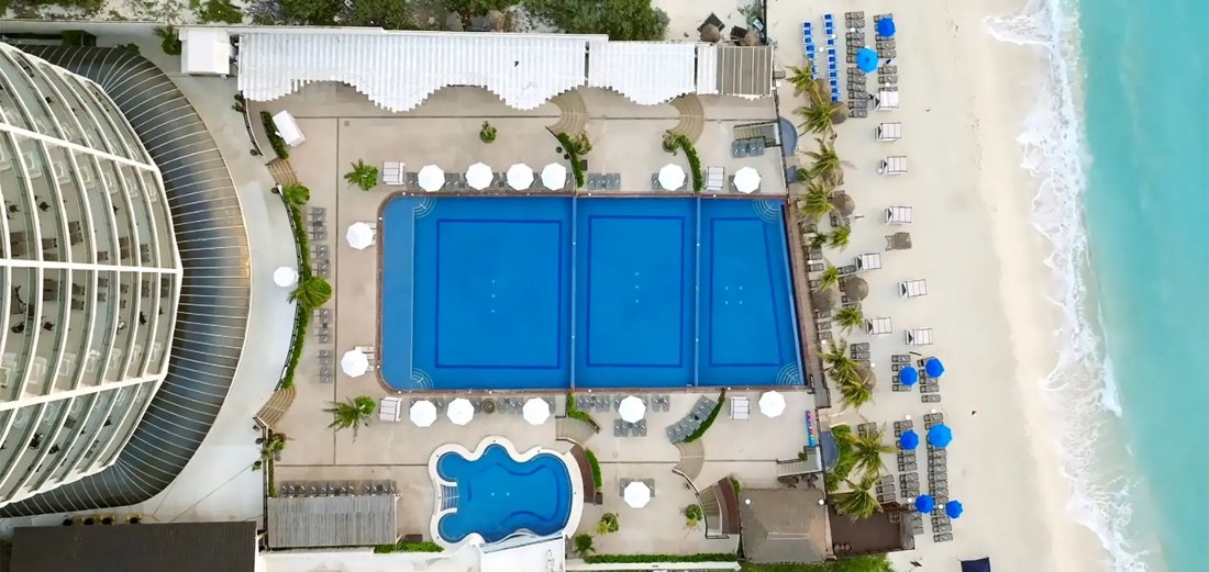 Vista de Seadust Cancun Family Resort