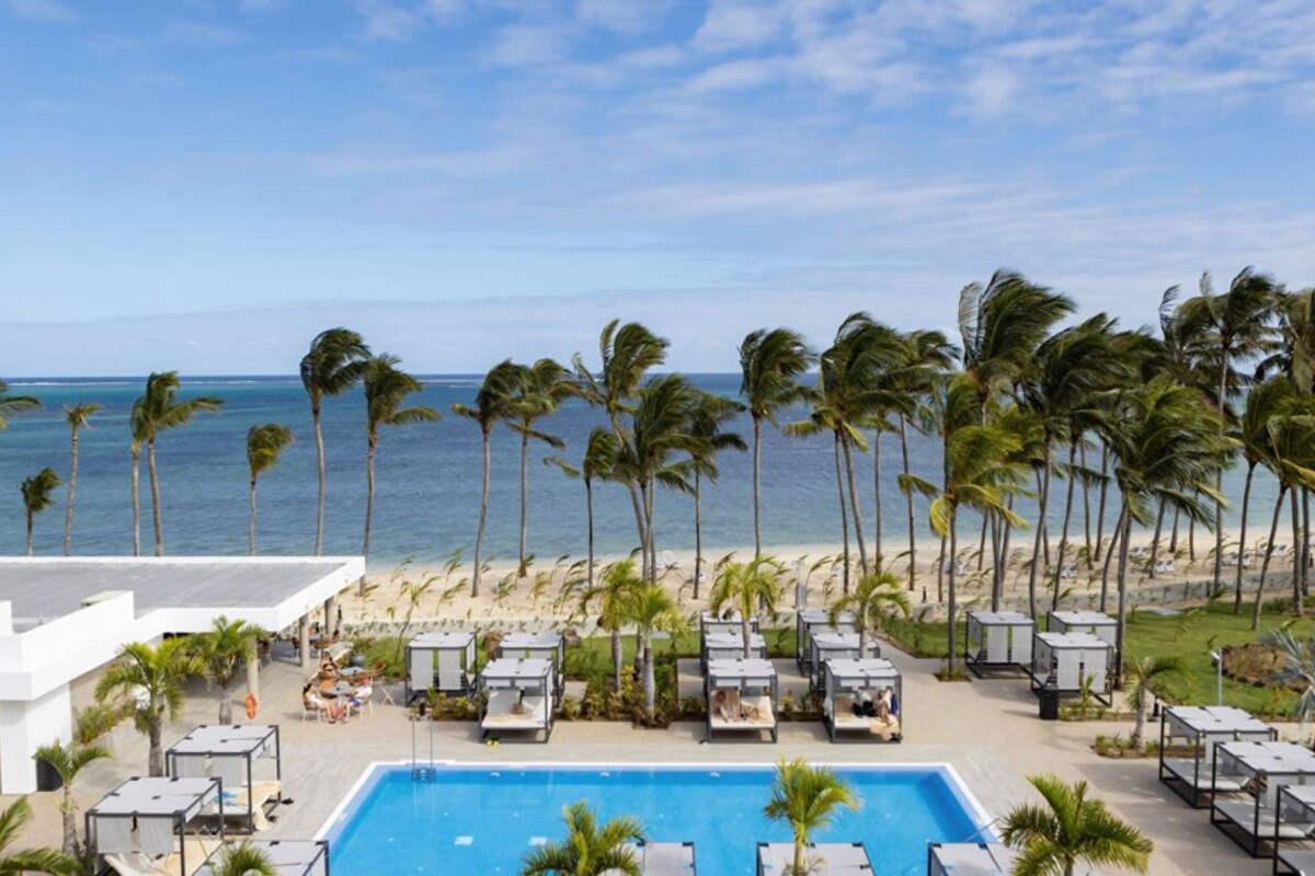 Piscina de resort en Isla Mauricio